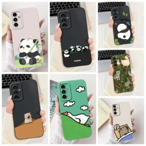 For Samsung Galaxy M52 SM-M526BR Case New Animal Patterns Soft Silicon Cover For Samsung M52 M53 5G" 6.7"Phone Case Funda Bumper