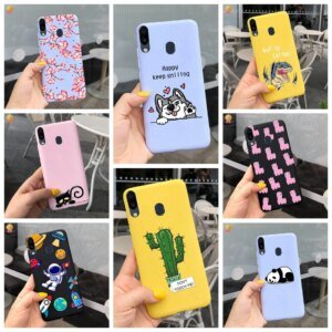 For Samsung M20 M 20 Case Shockproof Silicone Fashion Back Cover For Samsung Galaxy M20 M 20 Case Cover For SM-M205F Phone Case