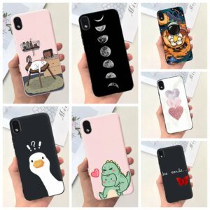 For Samsung Galaxy A01 Core 5.3" Case Cute Dinosaur Soft Silicone Shockproof Back Cover For Samsung A01Core M01 Core Phone Cases