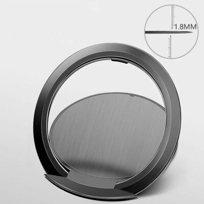 Luxury Spin Mobile Phone Socket Holder Universal 360 Degree Rotation Finger Ring Holder Magnetic Car Bracket Stand Accessories