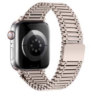 Magnetic Loop strap For Apple watch band 49mm 45mm 44mm 41mm 40mm Metal stainless steel Bracelet iWatch Serie SE 3 5 6 7 8 ultra