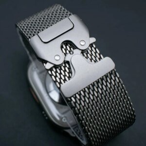 Milanese Loop Strap for Samsung Galaxy Watch 7 Ultra 47mm Stainless Steel No Gap Magnetic Bracelet SmartWatch Strap Accessories