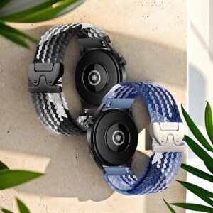 Braided solo loop Strap For Galaxy Watch 7 FE 6 5 pro 4 Classic active 20mm 22mm Bracelet correa Huawei watch GT 2 3 pro 4 band