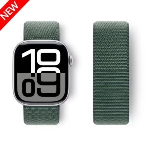 Strap For Apple Watch 10 Band 42mm 46mm 45mm 44mm 41mm 40mm Nylon sport Bracelet Correa iwatch series 8 9 7 6 5 4 SE Ultra 49mm