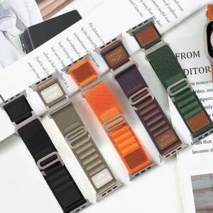 Alpine Loop for Apple Watch Band 44mm 40mm 45mm 41mm 49mm 42mm 46mm nylon bracelet correa iWatch series ultra 2 9 8 se 10 strap