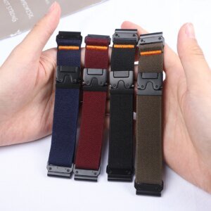 22mm Quick Fit Strap for Garmin Fenix 8 7 Pro 7S 6X 6 5X 5Plus Venu 3 Tactix 7 Parachute Nylon bracelet correa Fenix 8 band 47mm