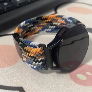 20mm 22mm watch Straps For Samsung Galaxy Watch 7/FE/6/5/pro/4/Classic Braided solo loop Bracelet Huawei watch GT 2 3 pro 4 band