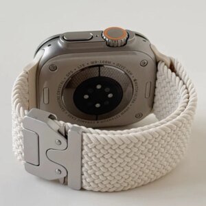 Braided Strap For Apple Watch band 40mm 44mm 46mm 42mm 49mm 45mm Parachute Bracelet correas IWatch Series 10 SE 9 8 7 6 Ultra 2