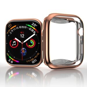 Cover for Apple Watch Case 45mm/41mm 44mm/40mm 42mm/38mm TPU bumper Accessories Screen Protector iWatch Series 6 4 3 SE 7 8 Case