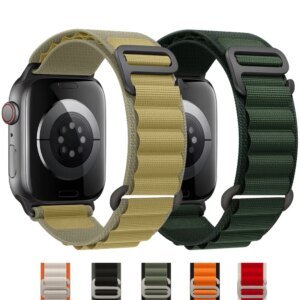Alpine loop For apple watch Ultra 2 band 49mm 44mm 45mm 46mm 42mm 41mm correa bracelet iwatch series 10 9 3 6 7 8 se 40 mm Strap