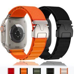 Alpine Loop For Apple watch band 40mm 44mm 49mm 45mm 46mm Parachute correas bracelet iWatch series 7 6 3 se 8 9 ultra 2 10 strap