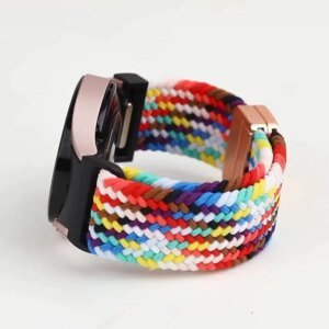 No Gaps Band For Samsung Galaxy Watch 7 6 4 classic/5 pro 47mm 44mm 40mm Braided solo loop Magnetic bracelet Galaxy watch6 strap