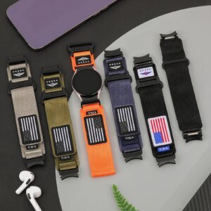 No Gap Trail Loop Strap for Samsung Galaxy watch 7 4 classic 5 Pro 44mm 40mm 47mm 43mm 45mm Nylon bracelet Galaxy watch 6 4 Band