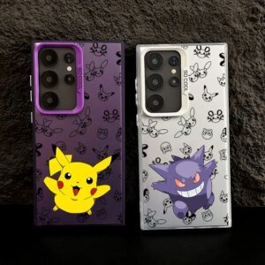Pokemons Pikachu Pocket Monster Anime S25 Case For Samsung S25 S24 Ultra 5g For Galaxy S23 S22 S21 FE S20 Ultra Plus Phone Cover