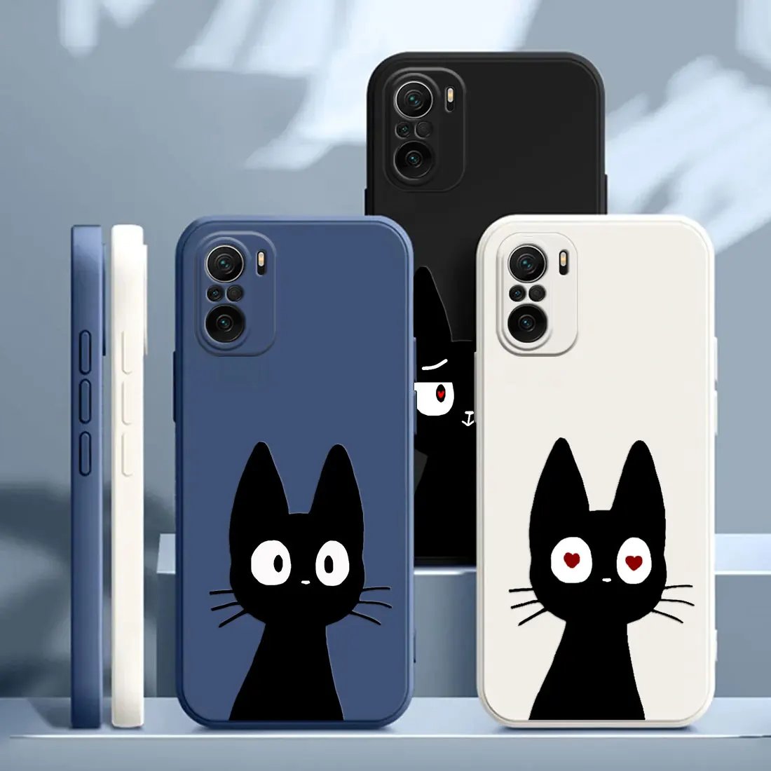Cute Cat Black Cartoon Cats Case For Xiaomi Poco X7 F7 M7 X4 X5 F6 M6 Pro 5G X3 11 10T 11T 12T 13T 14T Pro 15 Ultra Phone Cover 1 Cute Cat Black Cartoon Cats Case For Xiaomi Poco X7 F7 M7 X4 X5 F6 M6 Pro 5G X3 11 10T 11T 12T 13T 14T Pro 15 Ultra Phone Cover