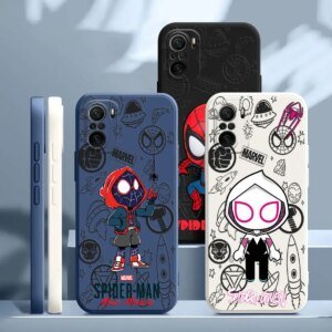 Case For Xiaomi Poco X7 F7 M7 X4 X5 F6 M6 Pro X3 Mi 11 Lite 10T 11T 12T 13T 14T Pro 15 Ultra Phone Cover Spiderman Miles Morales