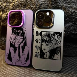 Japanese T-Tomies Art Comic Coque For Apple iPhone 16e 16 14 15 13 11 Pro Max Case 15 Plus 12 13 Mini 16e Shockproof Phone Cover
