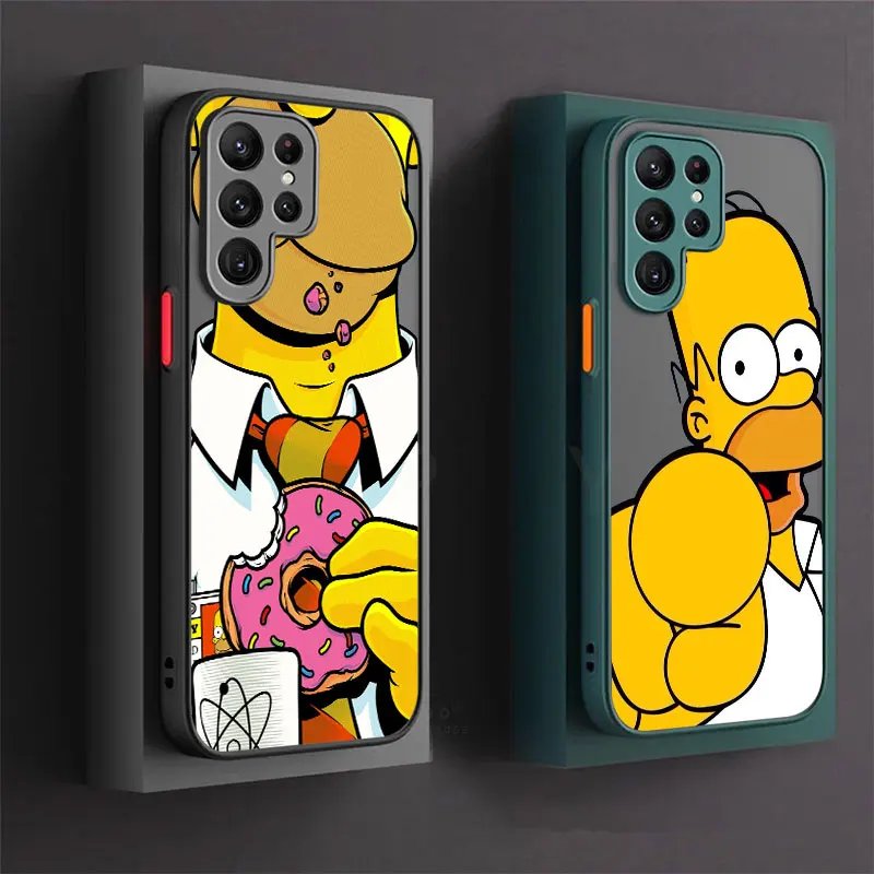 Cartoon The-Simpsons-Family Phone Case For Samsung Galaxy S24 Cases S23 Ultra S22 S21 S20 FE S10 Plus Samsung S24 Note 20 Cover 1 Cartoon The-Simpsons-Family Phone Case For Samsung Galaxy S24 Cases S23 Ultra S22 S21 S20 FE S10 Plus Samsung S24 Note 20 Cover