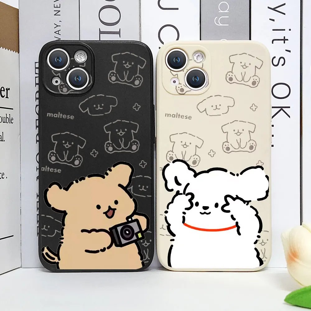 Funny Animal Dog Couple Phone Case for IPhone 11 12 13 14 15 16 Pro Max Mini 7 8 Plus X XS MAX SE2 Soft Cover Paired Fundas Skin 1 Funny Animal Dog Couple Phone Case for IPhone 11 12 13 14 15 16 Pro Max Mini 7 8 Plus X XS MAX SE2 Soft Cover Paired Fundas Skin