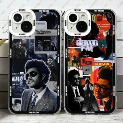 The Weekend Sticker Art Phone Case For iPhone 16 15 14 13 12 11 Pro Max Mini XS X XR SE2022 7 8 Plus Soft Cover