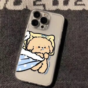 Korean Maltese Phone Case For Lovers Couples for Samsung Galaxy S24 S23 S22 S21 Plus Ultra FE A73 A72 A71 A52 A51 A32 Funda Case - A2, For Samsung Galaxy A51 4G